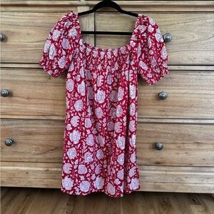 Mille Clementine Red Mini Dress